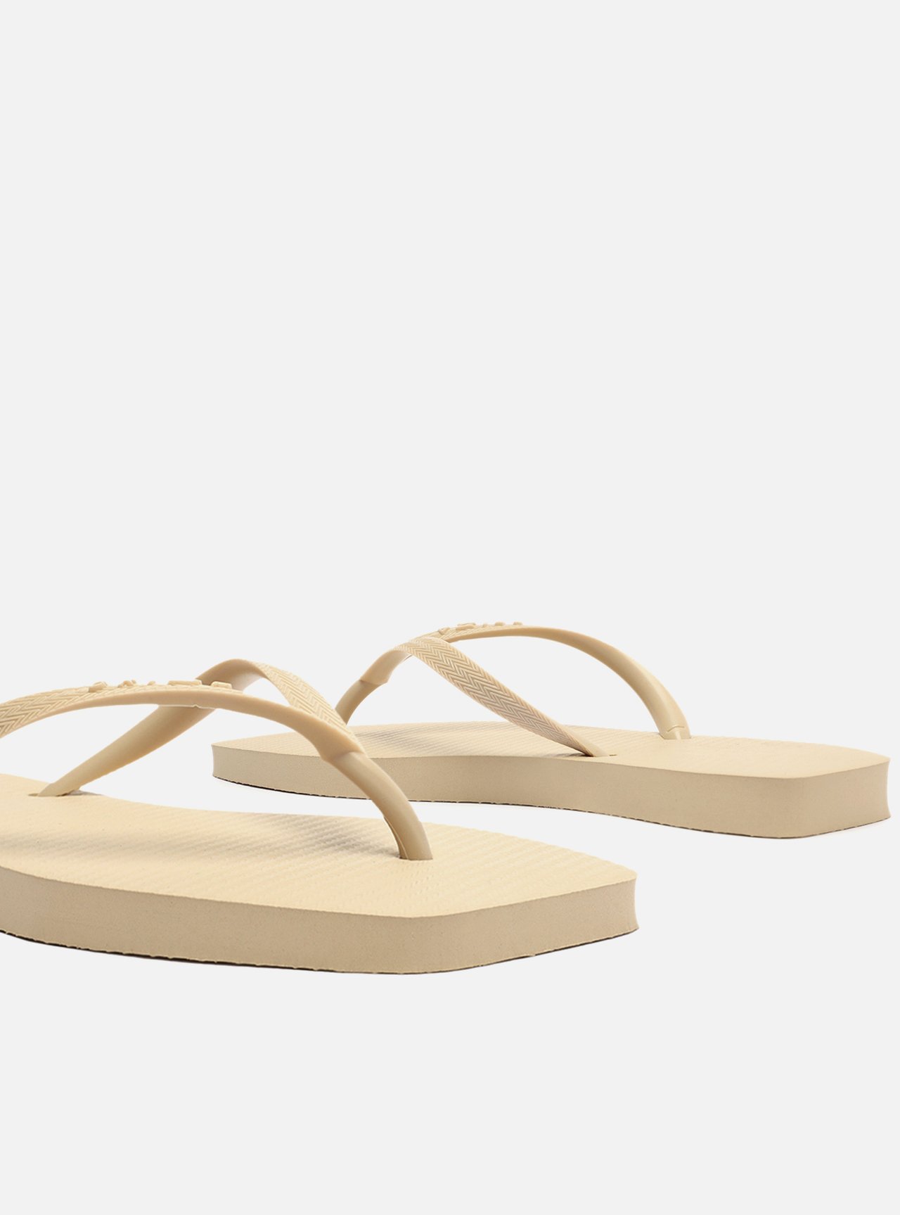 Chinelo de Dedo Off-White Básico Square Brizza — foto 5