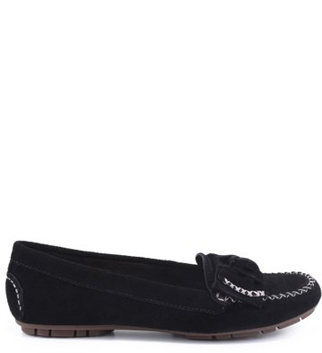Mocassim Entrelaçado Preto