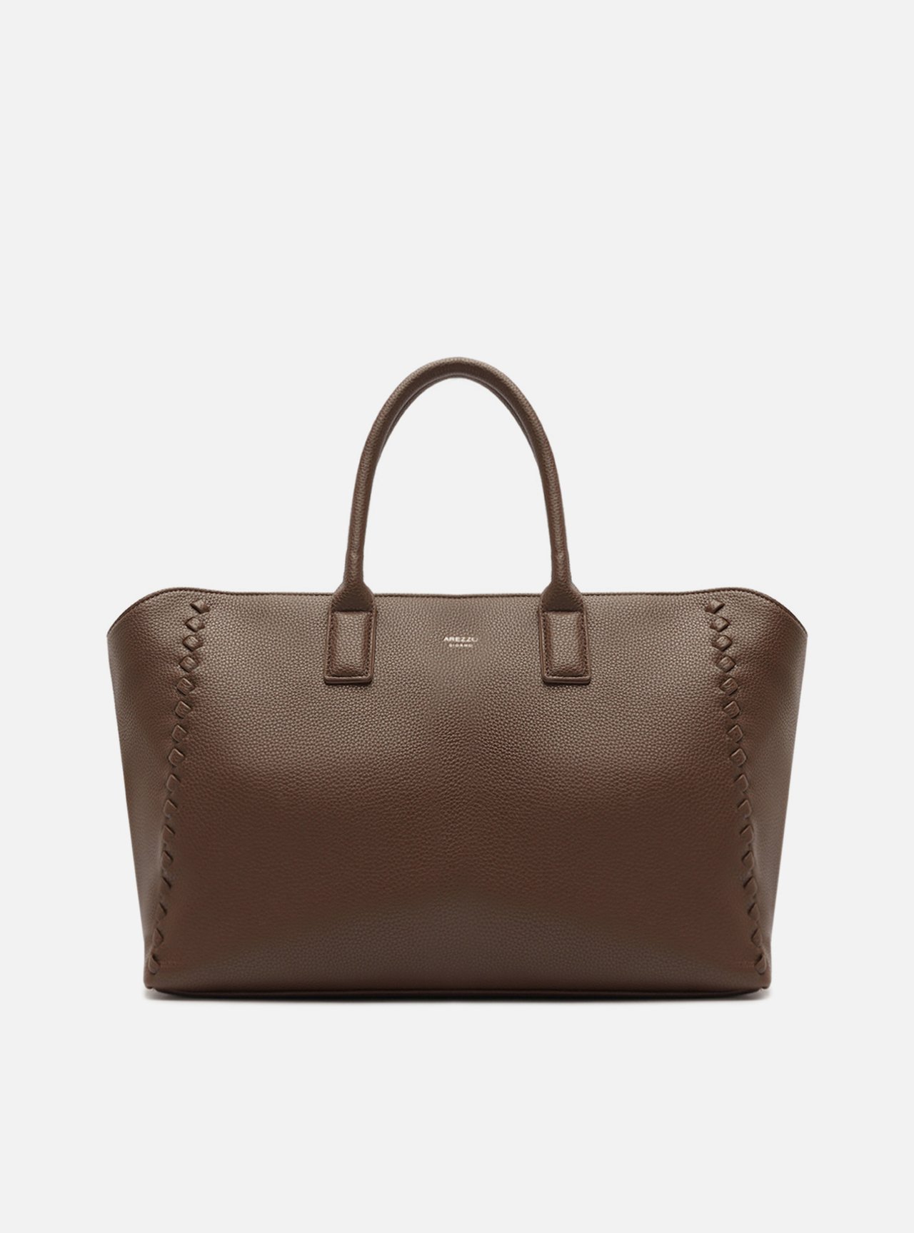 Bolsa Shopping Marrom Grande Tressê — foto 1