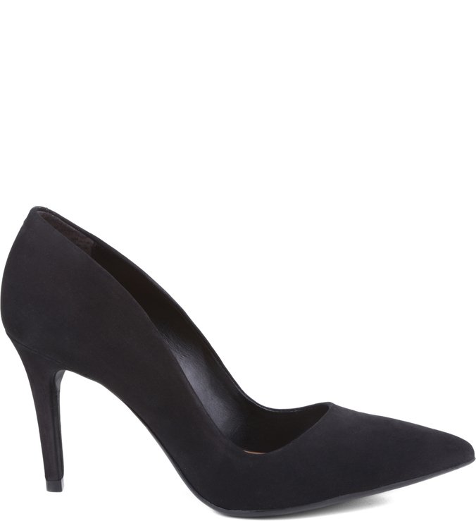 Scarpin Nobuck Preto