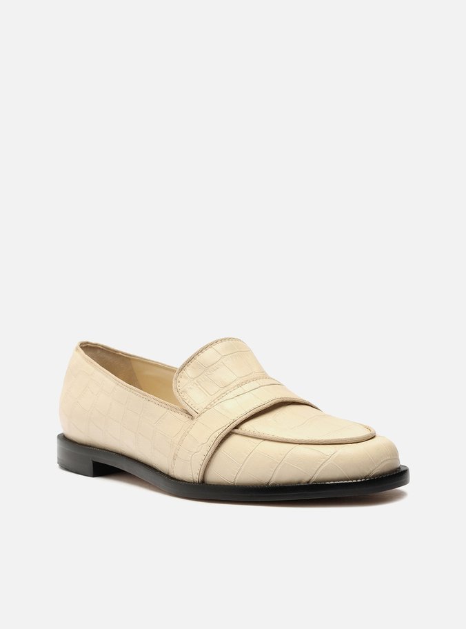 Mocassim Off-White Croco Uptown