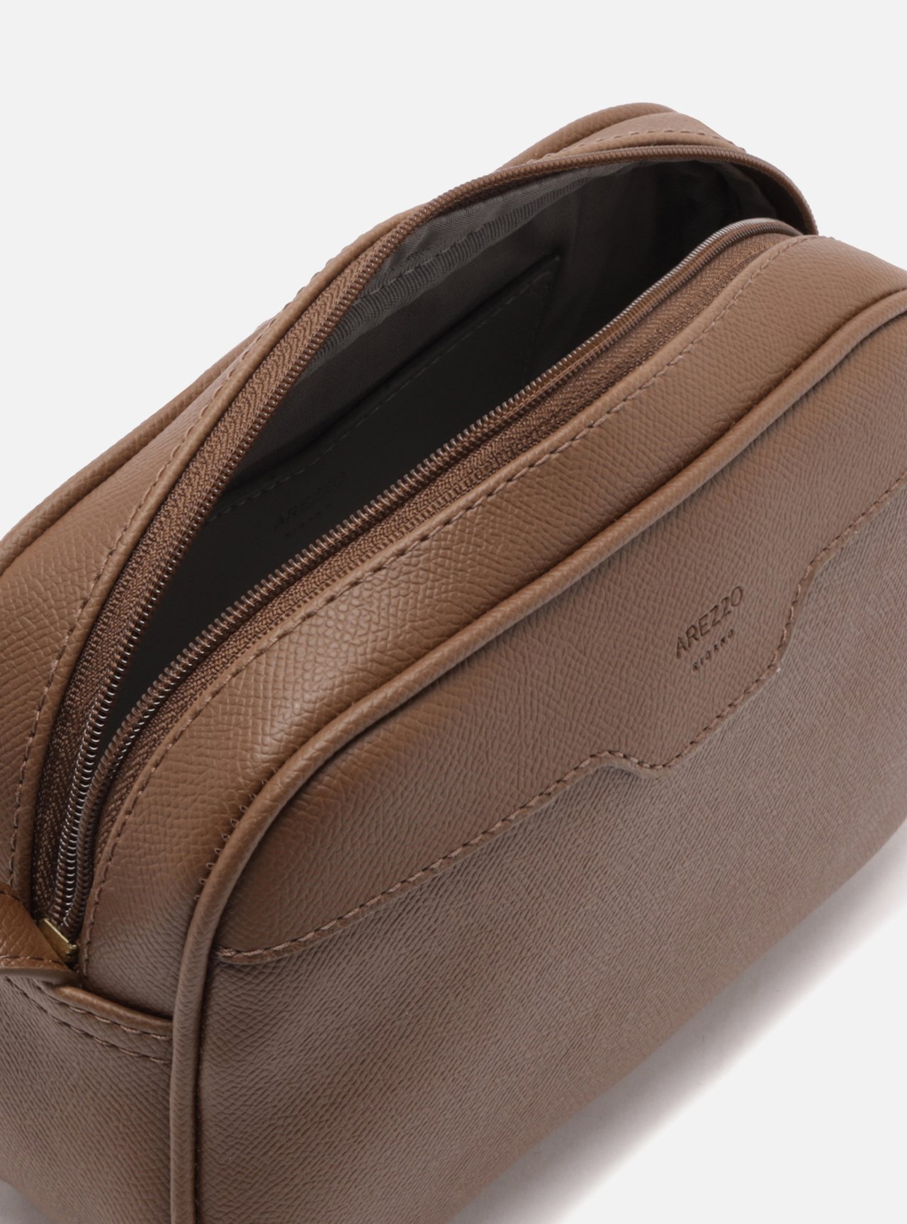 Bolsa Tiracolo Marrom Pequena — foto 4
