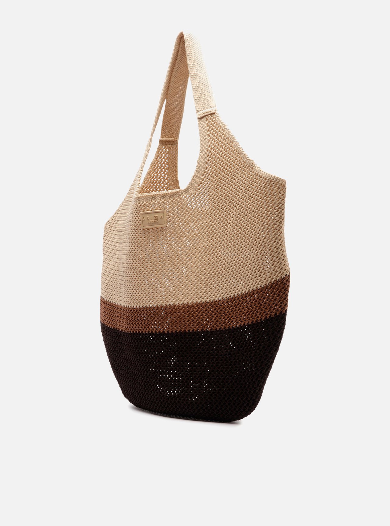Bolsa Shopping Multineutra Knit Grande Brizza — foto 2