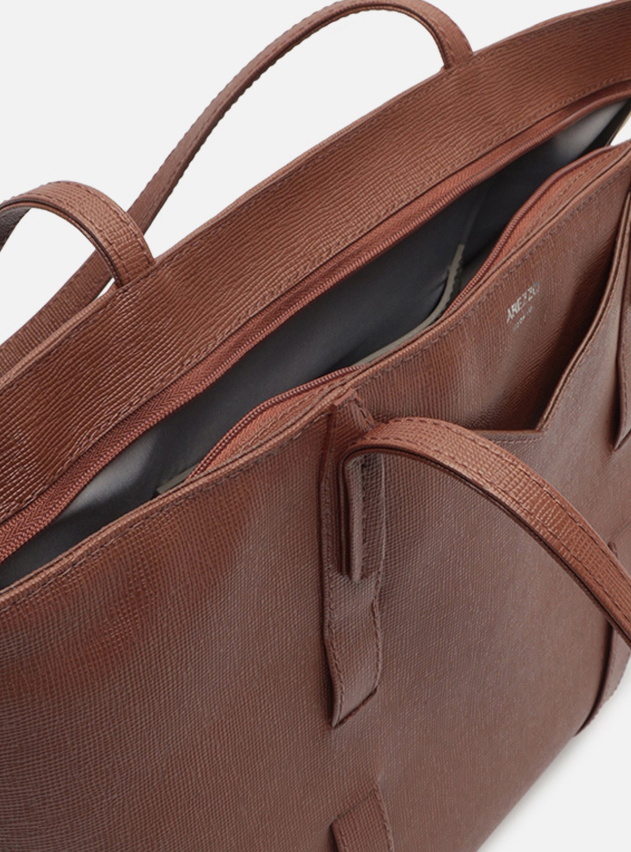 Bolsa Shopping Marrom Grande — foto 4