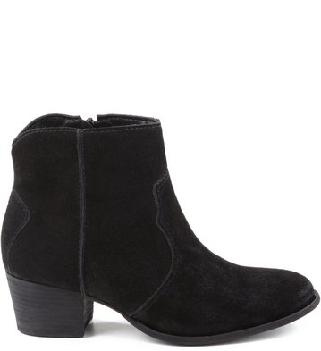 Bota Acamurçada Cano Curto Preto