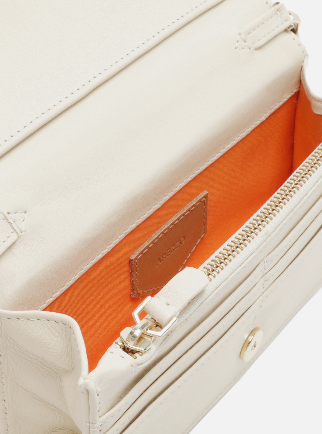 Clutch Cru Crochê Metal Geométrico — foto 4