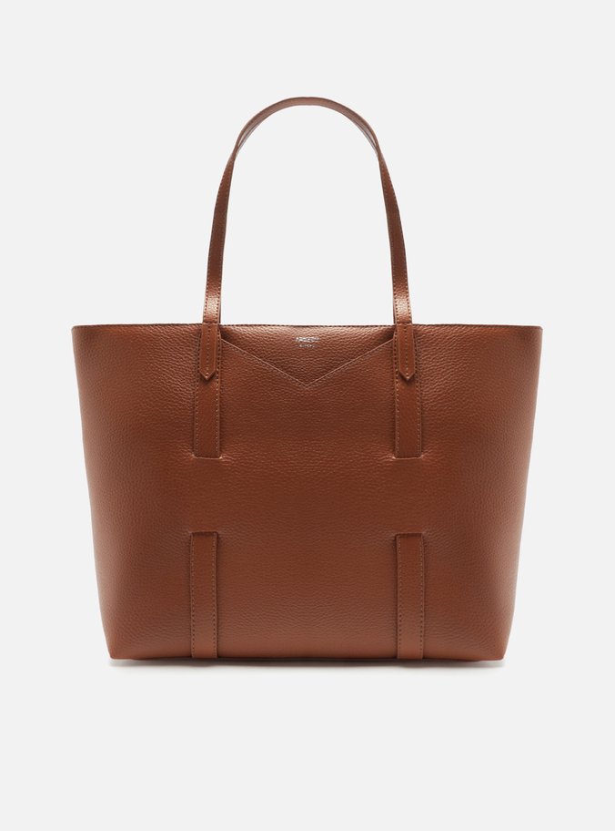 Bolsa Shopping Marrom Grande Tiras