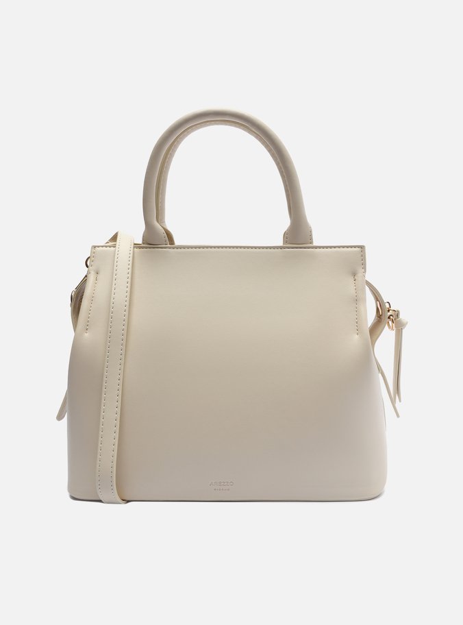 Bolsa Shopping Branca Grande Costuras