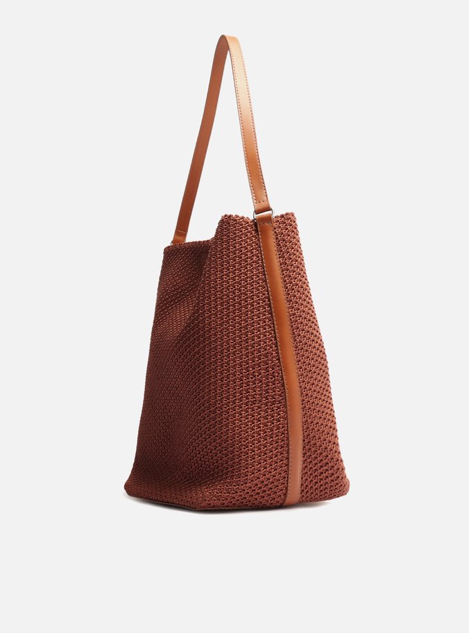 Bolsa Marrom Bucket Média Brizza