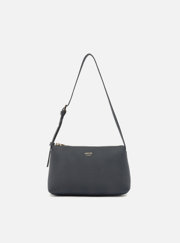 Bolsa Tiracolo Azul Pequena Alça Fivela