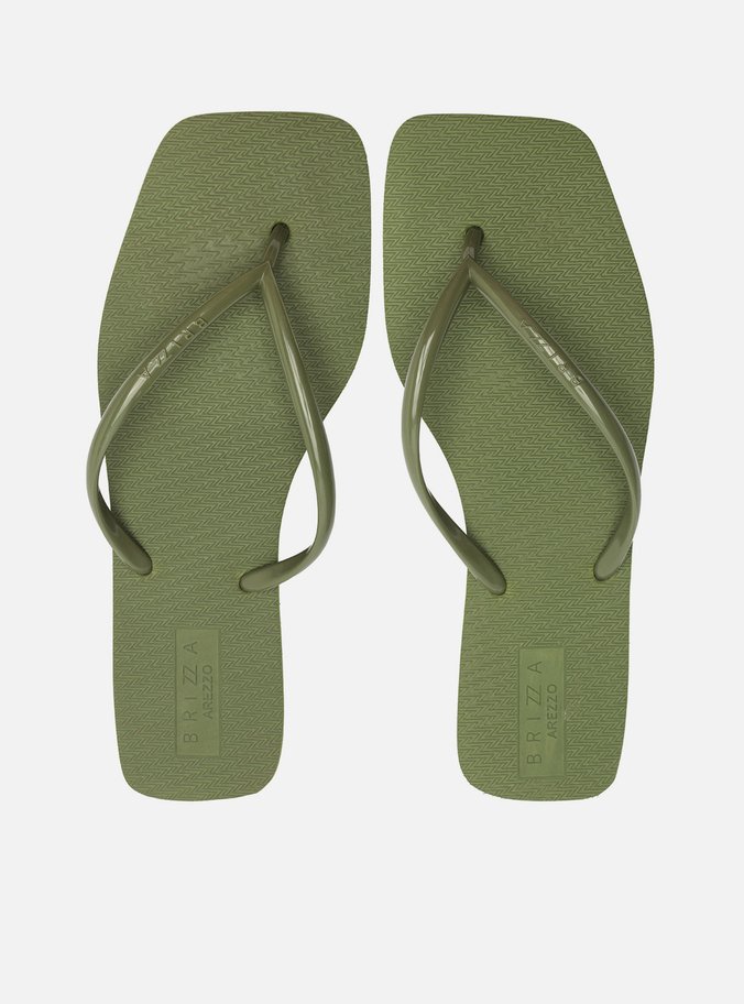 Chinelo de Dedo Verde Flat Brizza