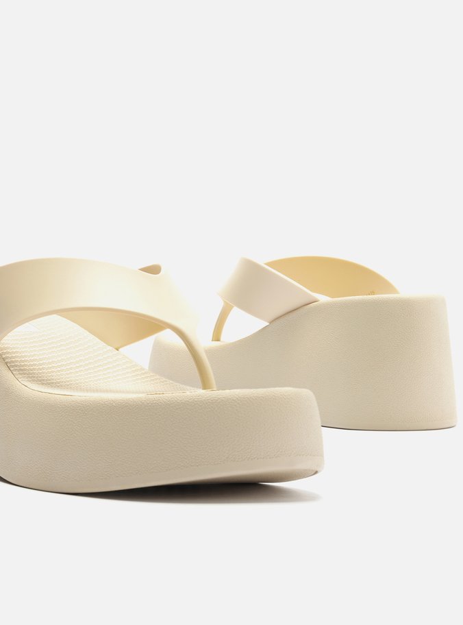 Tamanco Plataforma Off-White Barcelona