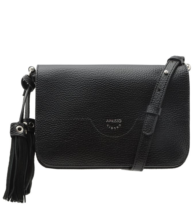 Bolsa Tiracolo Preta Laila Pequena