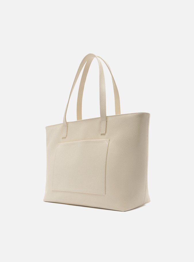 Bolsa Shopping Branca Grande