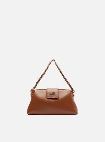 Bolsa Tiracolo Marrom Pequena