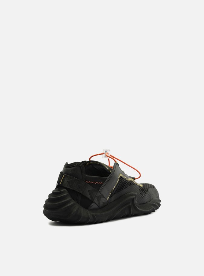 Tênis Preto Tela Tratorado Ugly