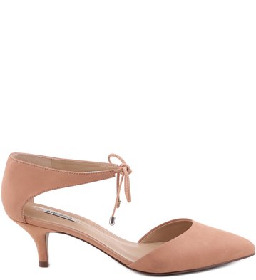 Scarpin Nobuck Blush