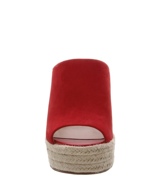 Tamanco Suede Royal Red Arezzo