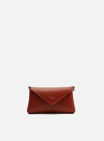 Bolsa Tiracolo Laranja Giorno Pequena Envelope