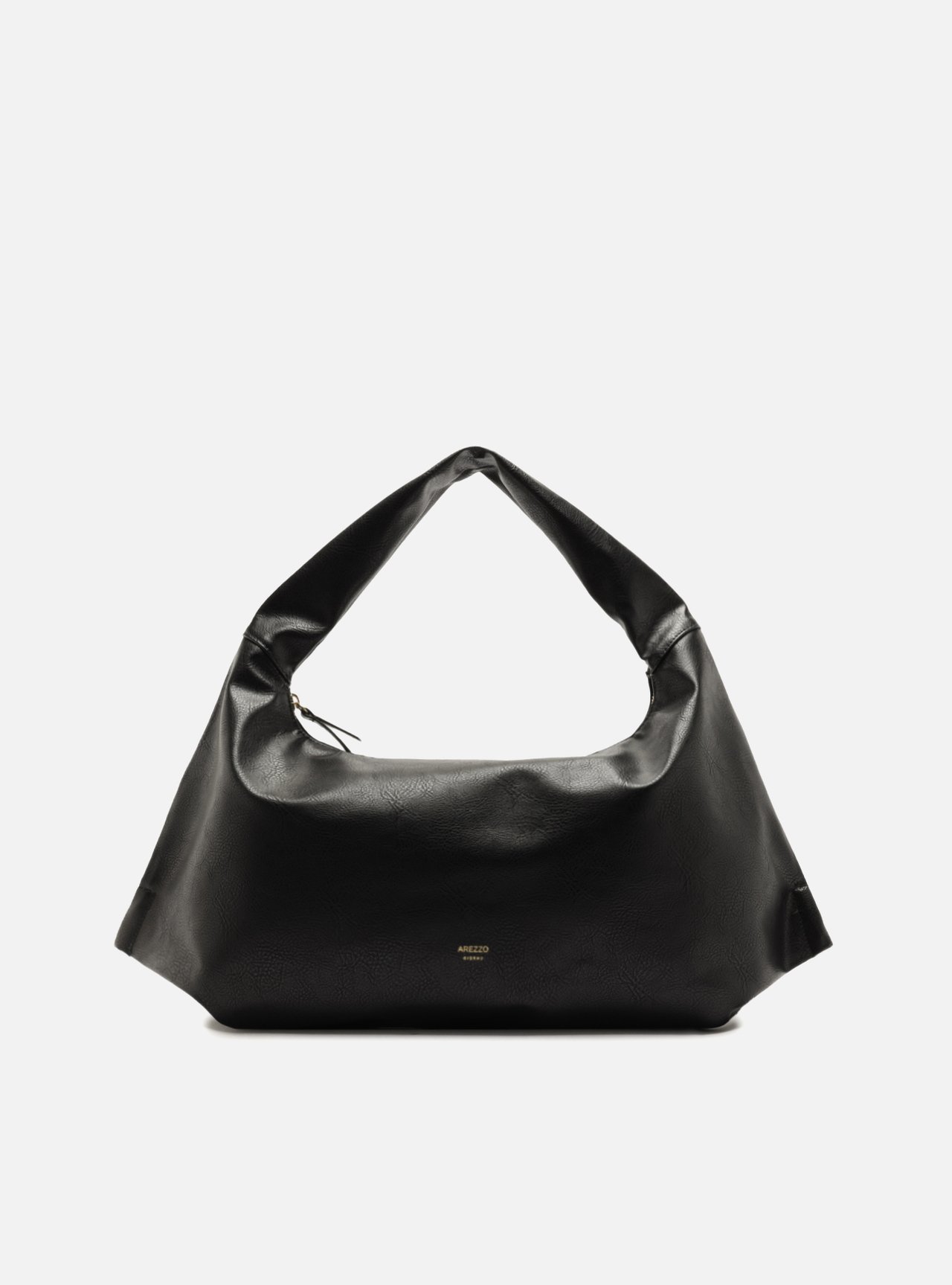 Bolsa Hobo Preta Grande — foto 1