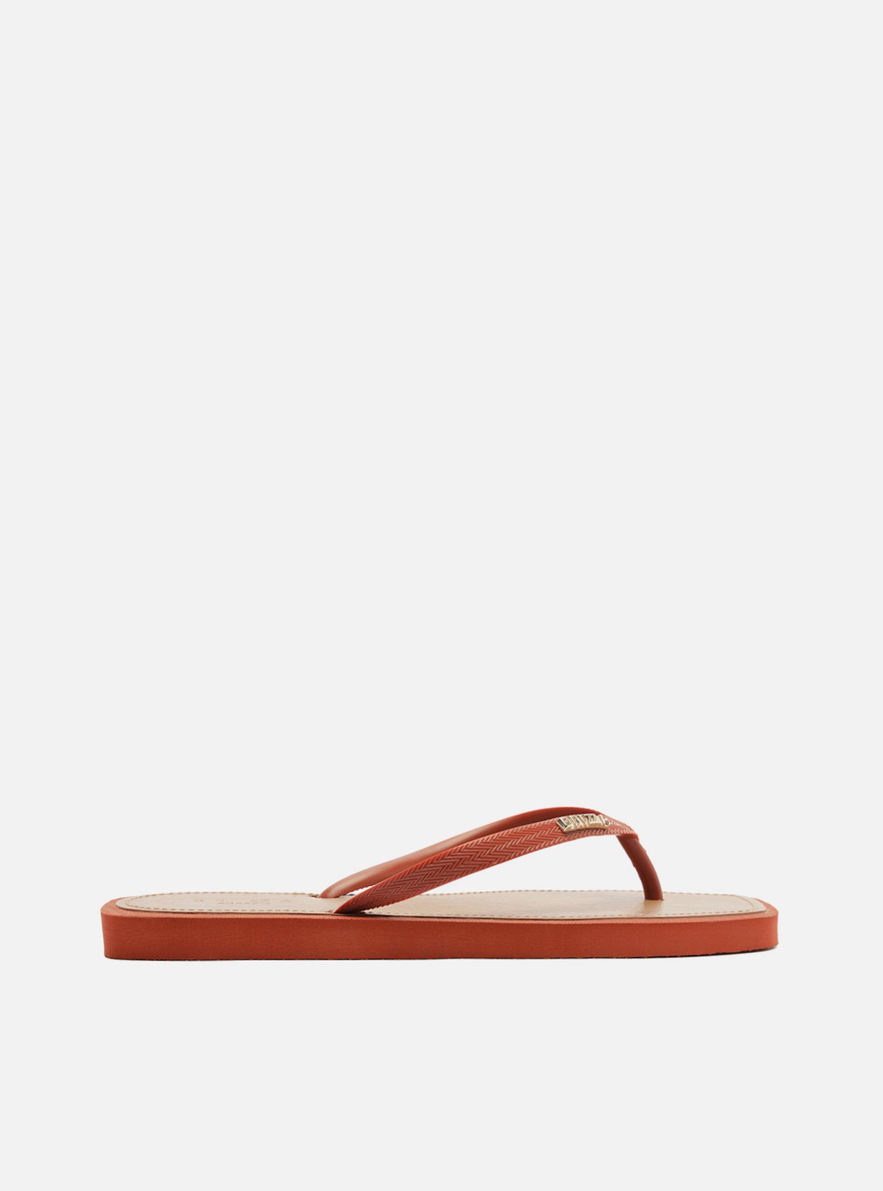 Chinelo de Dedo Terracota Recouro Square Brizza — foto 3