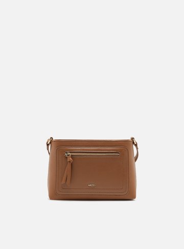 Bolsa Tiracolo Marrom Pequena