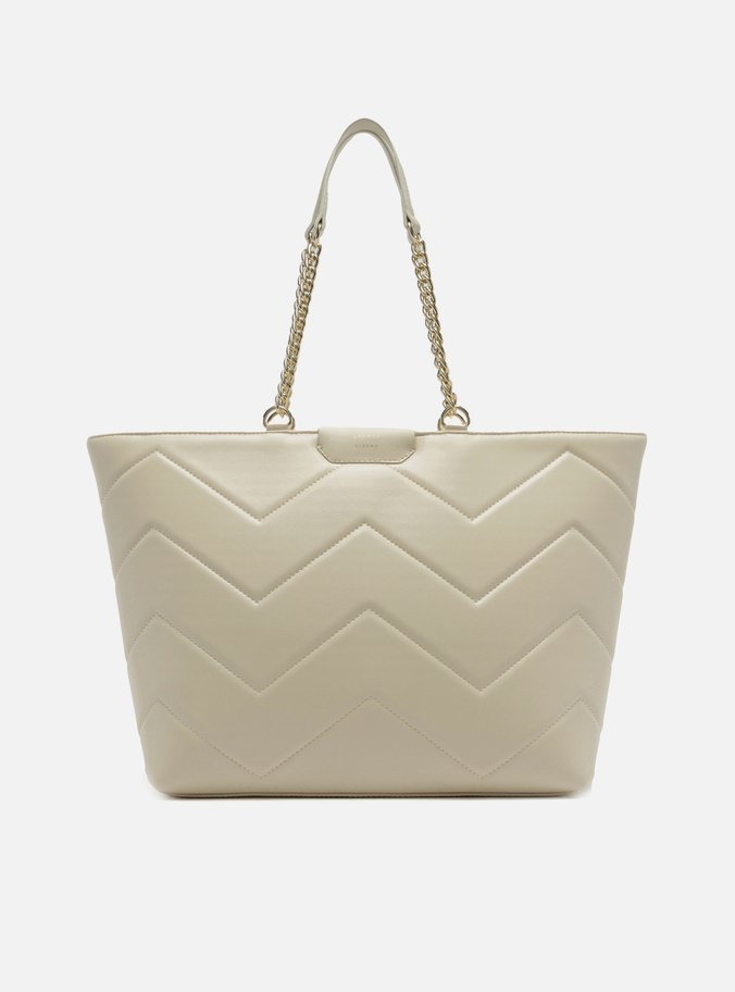 Bolsa Shopping Branca Giorno Grande Matelassê