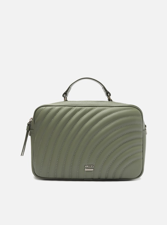 Bolsa Tiracolo Verde Elisa Média Matelassê