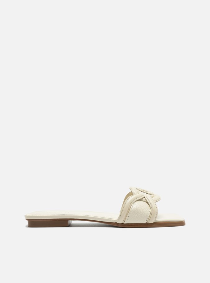 Sandália Rasteira Branca