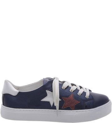 Tênis Couro Galaxy Blue Stardust