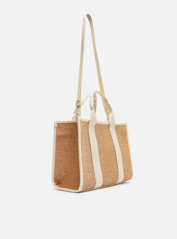 Bolsa Tote Multicolorida Palha Brizza
