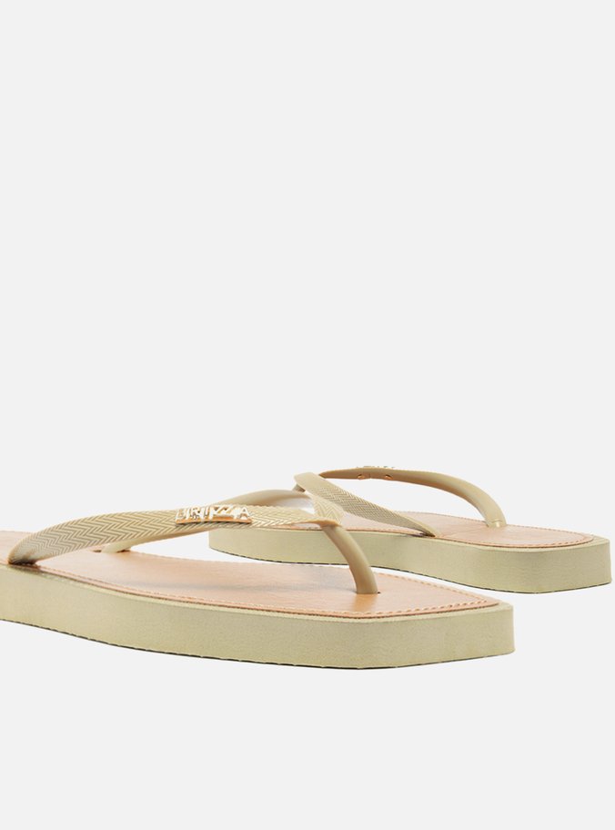 Chinelo de Dedo Cinza Recouro Square Brizza
