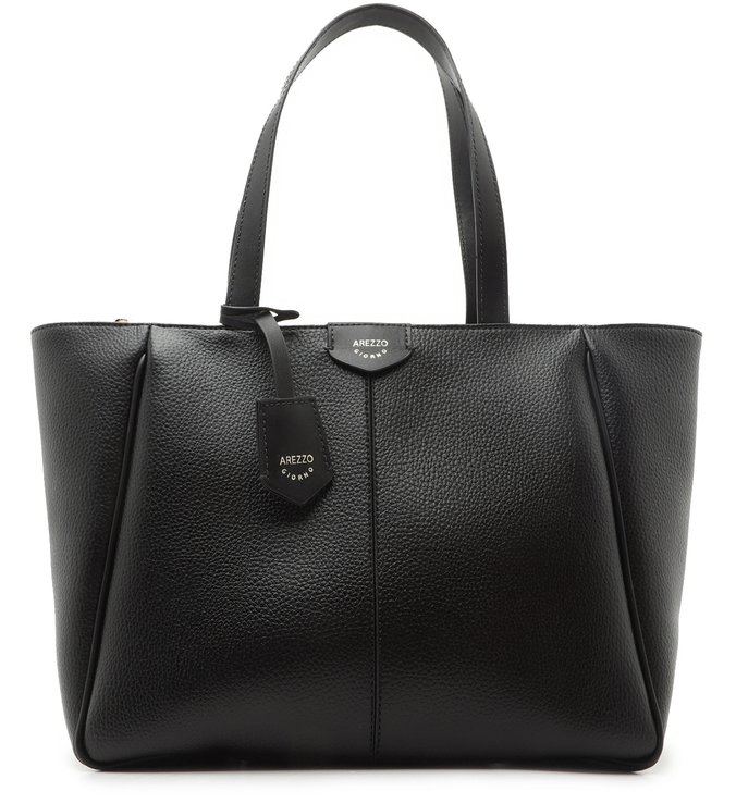 Bolsa Shopping Arezzo Preta Grande