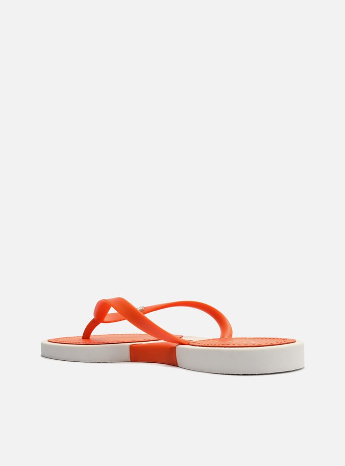 Chinelo de Dedo Laranja Brizza