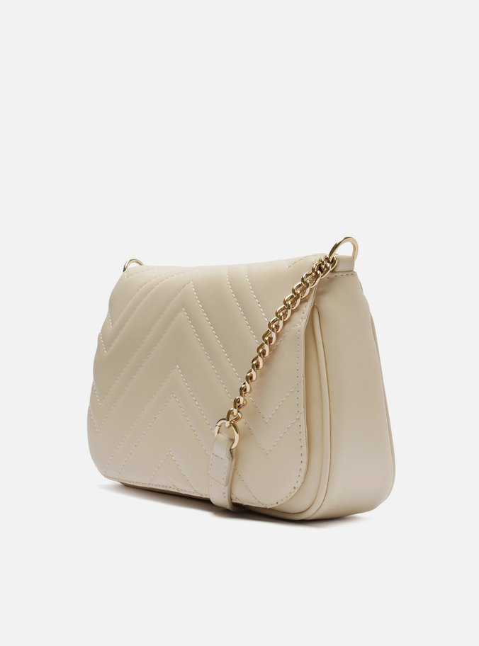 Bolsa Tiracolo Off-White Matelassê Verona Pequena