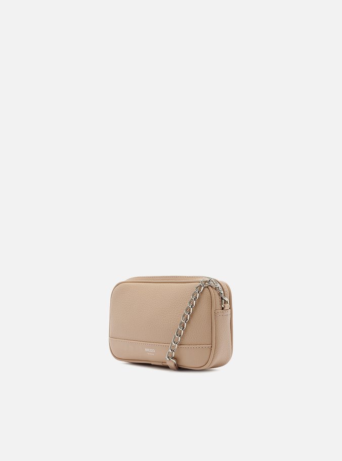 Bolsa Tiracolo Nude Pequena Corrente Basic