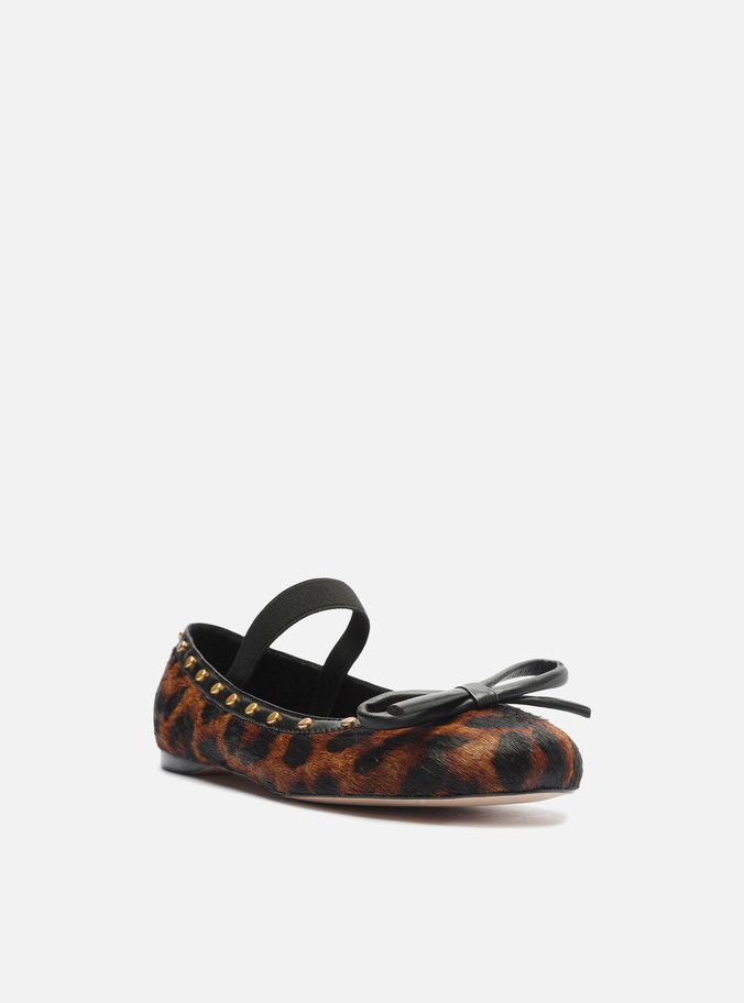 Sapatilha Boneca Animal Print Elástico