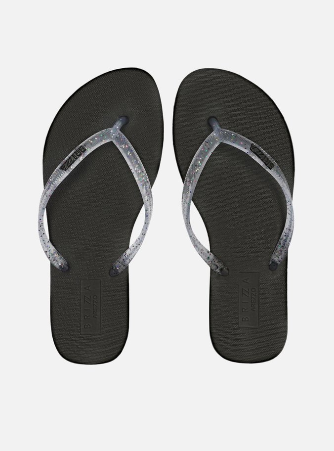 Chinelo de Dedo Preto Glitter Essential