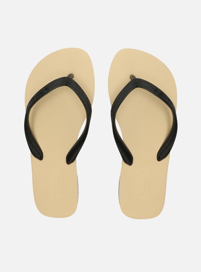 Chinelo de Dedo Preto Bicolor Roma Basics