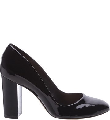 Sapato Clássico Salto Alto Verniz Preto