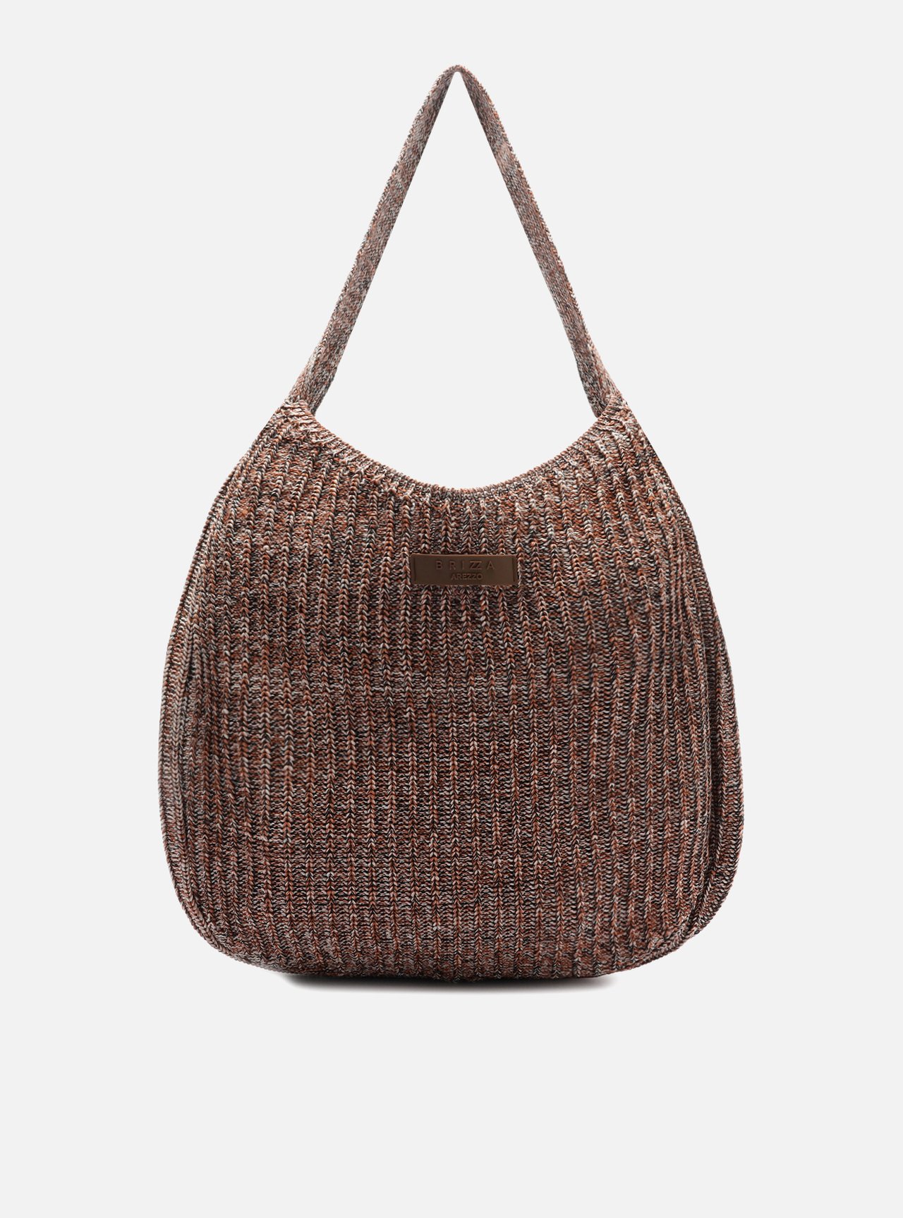 Bolsa Hobo Multineutro Grande Knit Brizza — foto 1