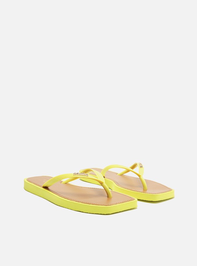 Chinelo de Dedo Amarelo Recouro Square Brizza