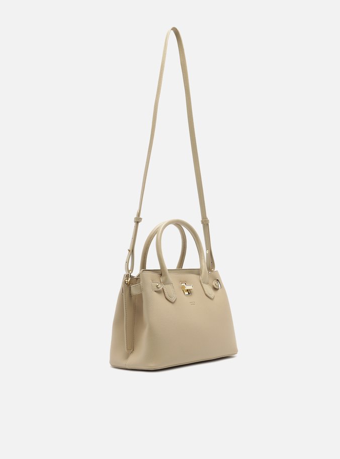 Bolsa Tote Bege Média