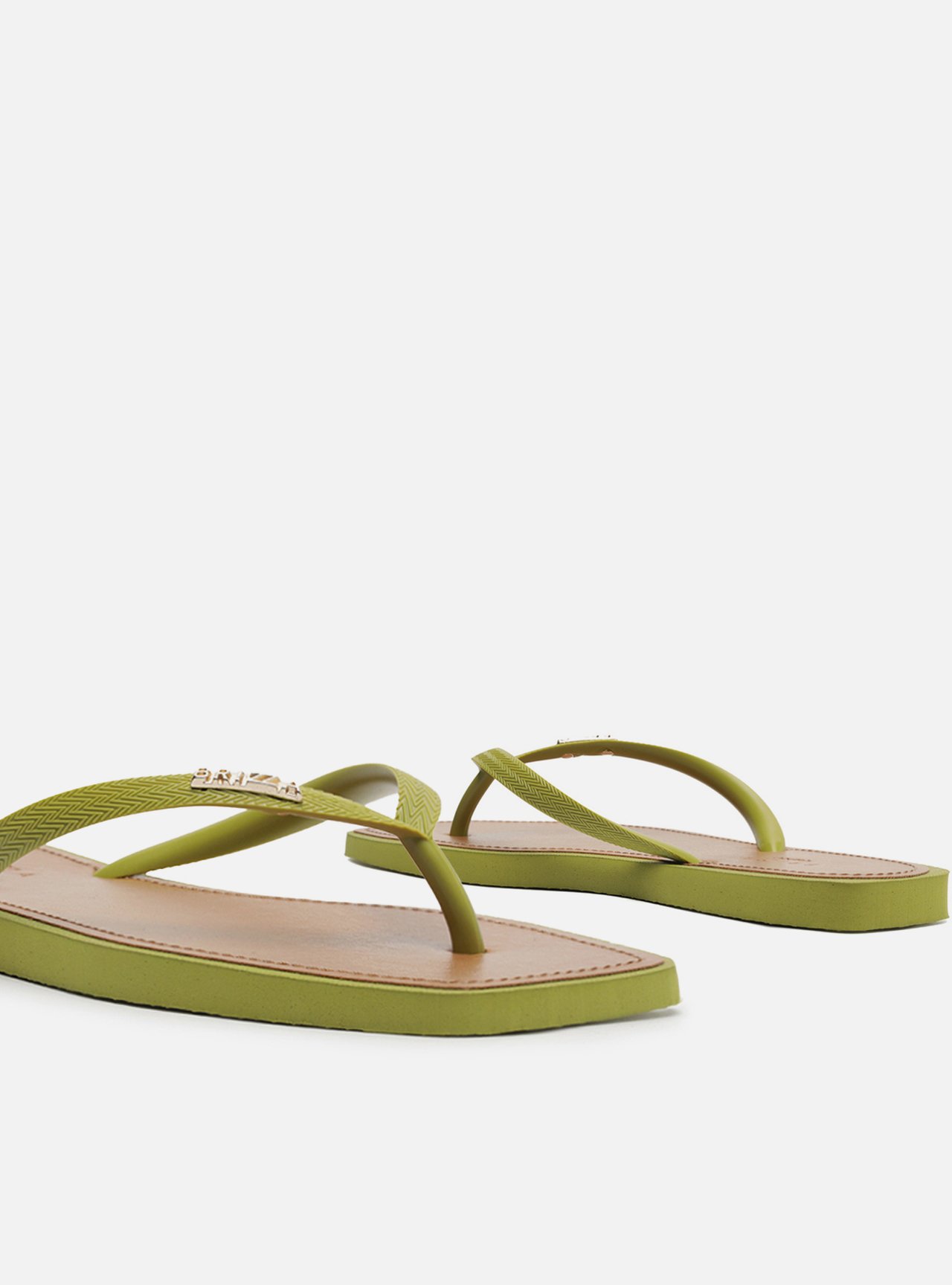 Chinelo de Dedo Verde Recouro Square Brizza — foto 4