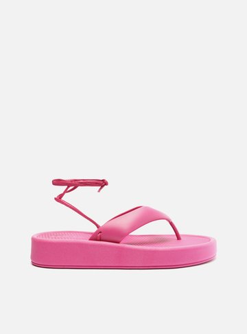 Sandália Rosa Flatform Sunny Brizza