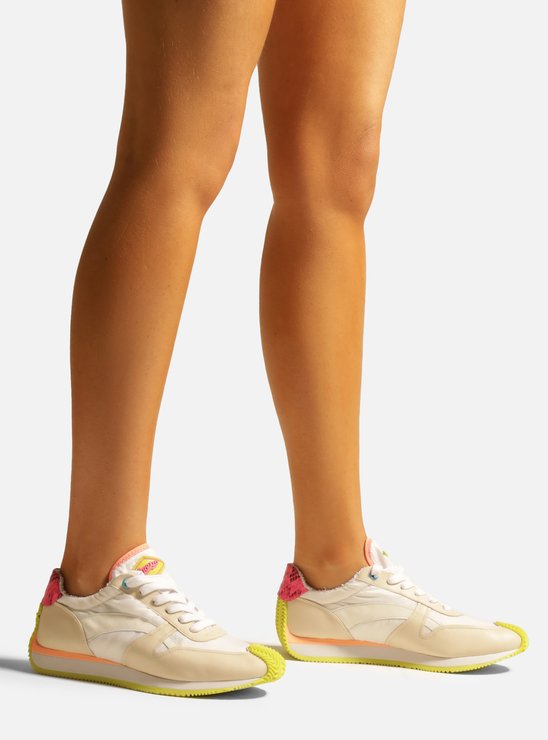 Tênis Colorido Multimaterial Sport
