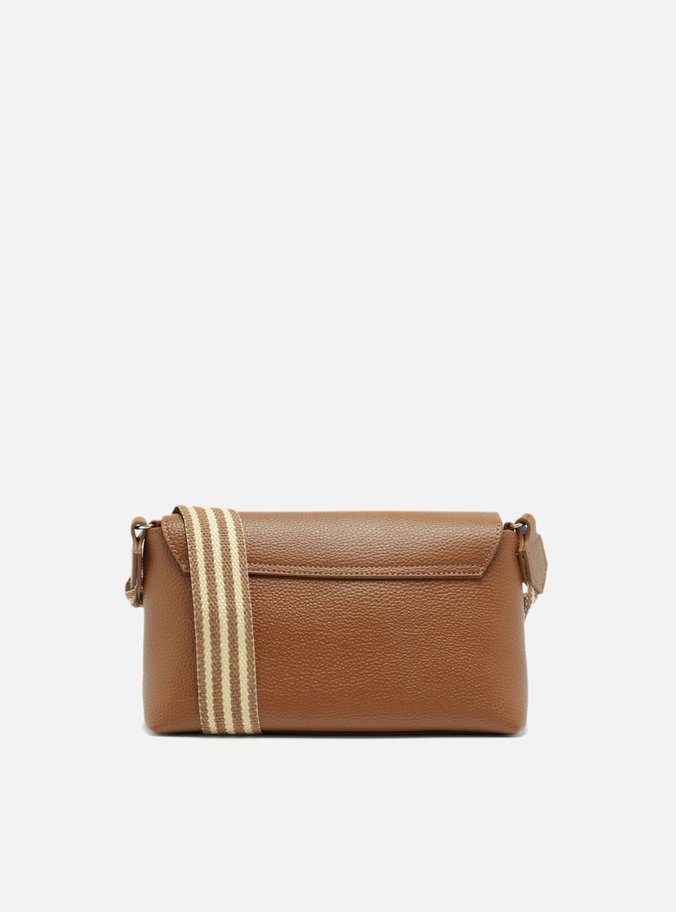 Bolsa Tiracolo Marrom Média Alça Gorgurão