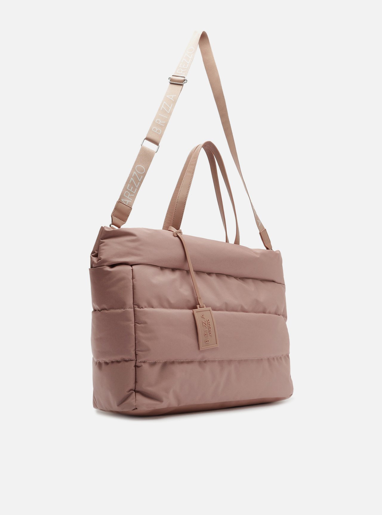 Bolsa Shopping Rosa Grande Matelassê Brizza — foto 5