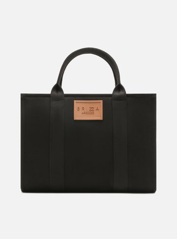 Bolsa Tote Preta Grande Brizza