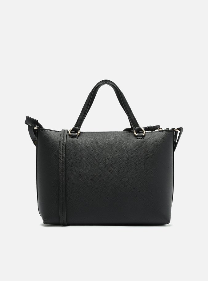 Bolsa Tote Preta Média Bolso